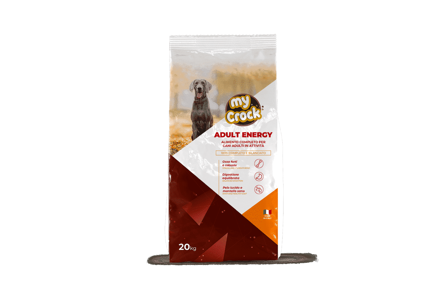 MyCrock Adult Energy - karma sucha dla dorosłych psów 20 kg