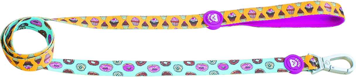 Smycz dla psa Cupcakes