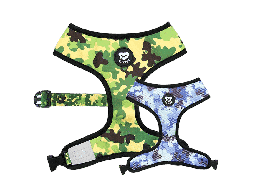 Szelki Dwustronne dla psa Camo
