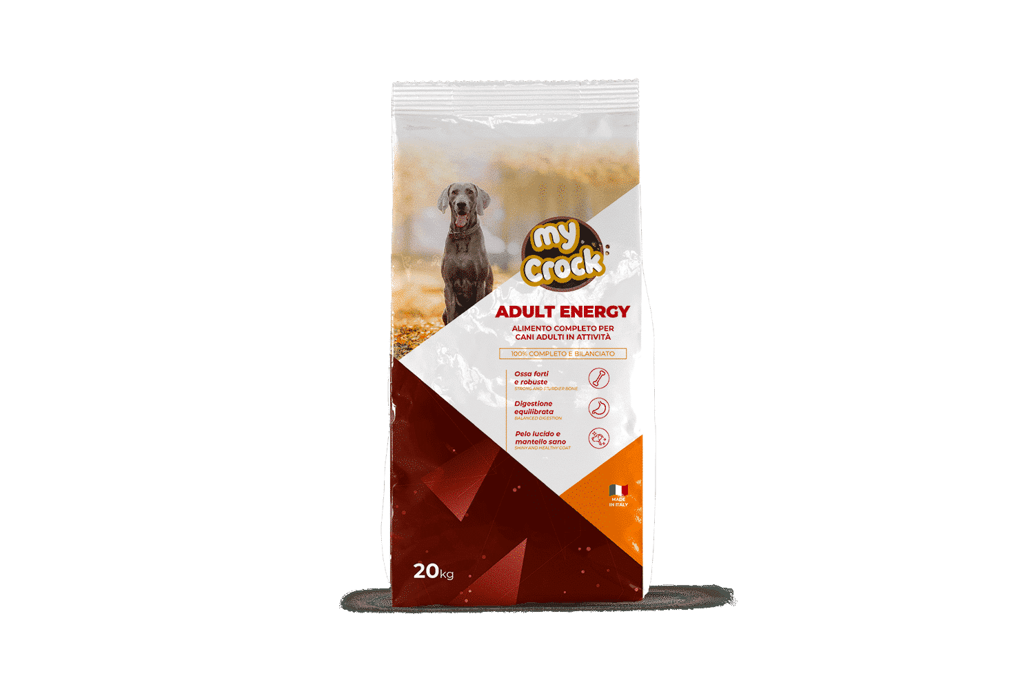 MyCrock Adult Energy - karma sucha dla dorosłych psów 20 kg