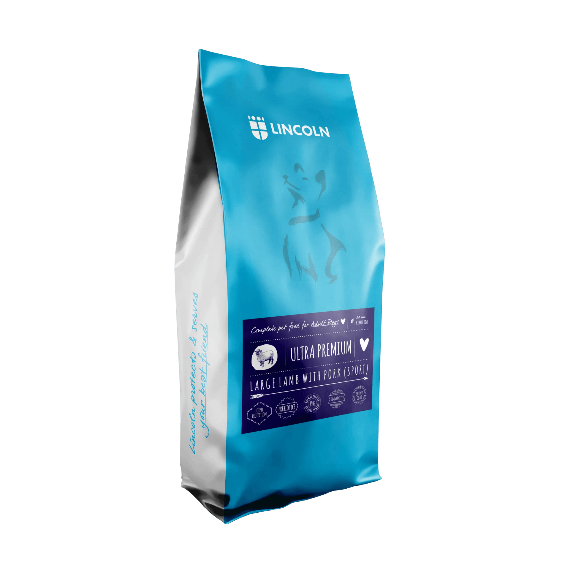 Lincoln Karma Sucha Duże Rasy Jagnięcina z Wieprzowiną