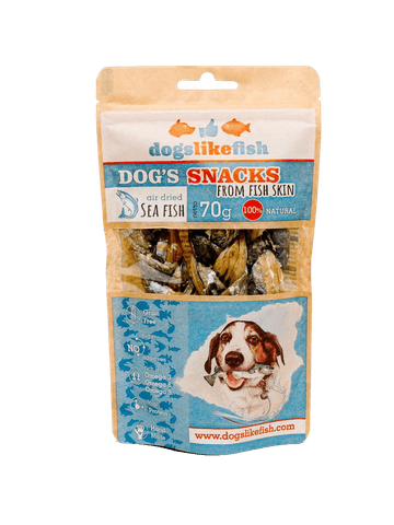 Chipsy z dorsza dla psa - DogsLikeFish