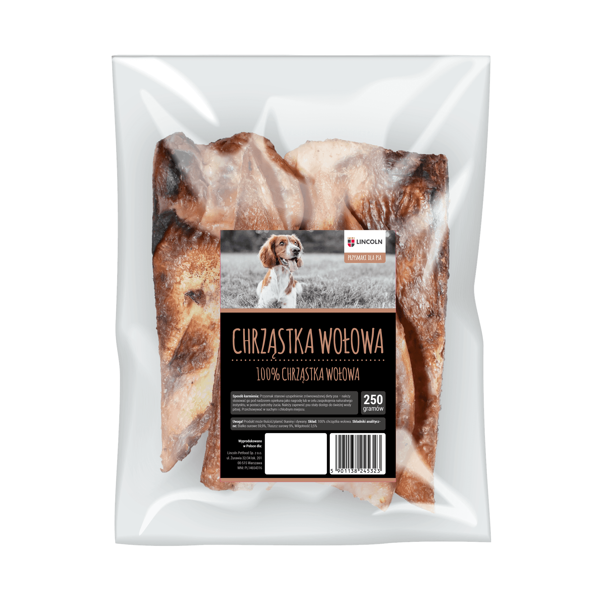 Chrząstka wołowa dla psa