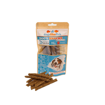 Dorsz mielony w paluszkach dla psa - DogsLikeFish