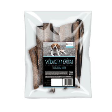 Skóra dzika krótka dla psa