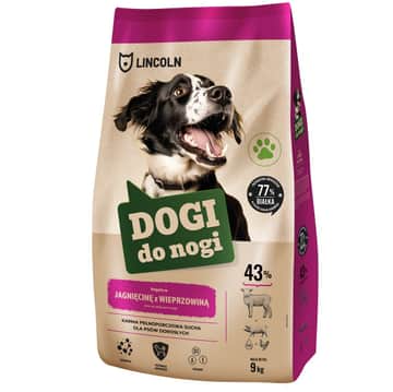 Karma sucha jagnięcina z wieprzowiną Dogi do Nogi