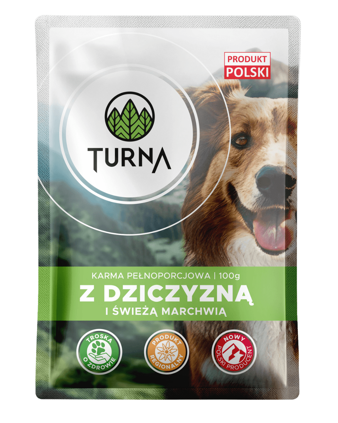 TURNA karma mokra z dziczyzną 100g dla psa